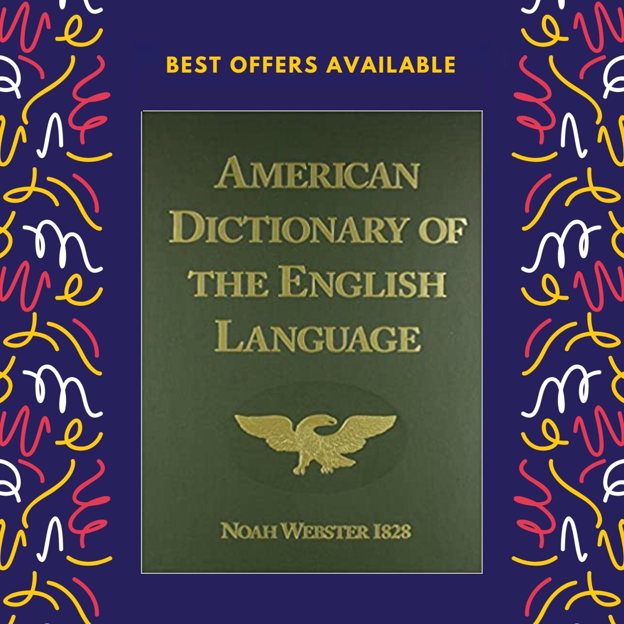 American Dictionary of the English Language 1828 By Noah Etsy