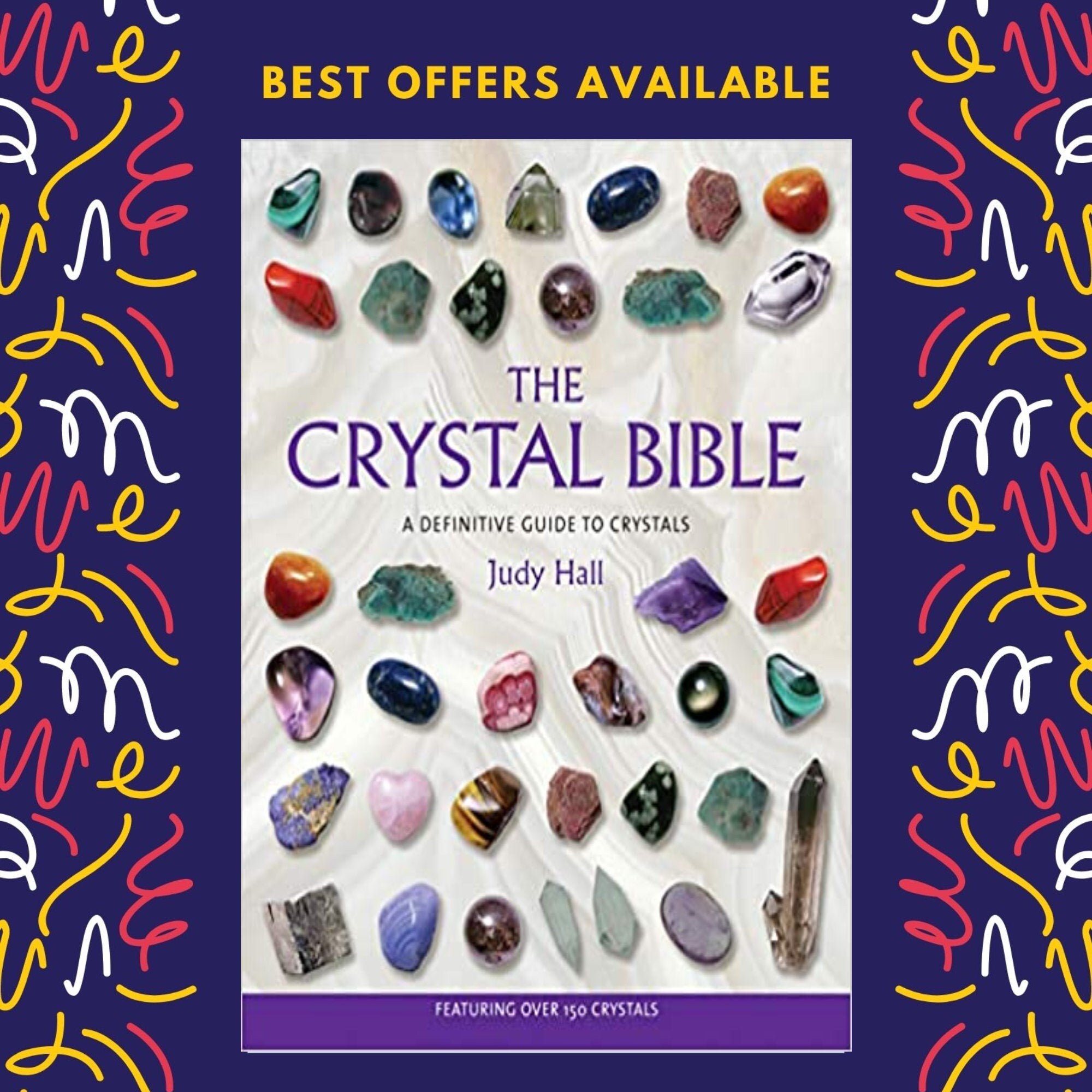 The Crystal Bible A Definitive Guide to Crystals Judi hall Etsy