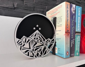 Velaris Bookend: City of Starlight, ACOTAR Fantasy Decor with personalised engraving