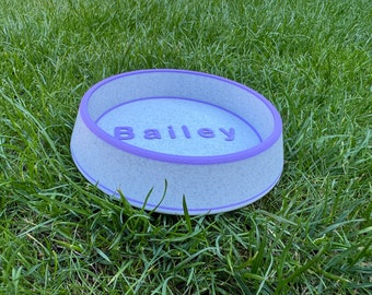 Personalized Dog Bowl: 3D Printed Custom Pet Bowl