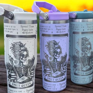 Dark Romance Stainless Steel Tumbler: Spicy Book Lover Gift