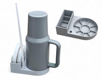 3D Printed Cup Drying Stand: Countertop Organizer for 30 & 40 oz Tumblers
