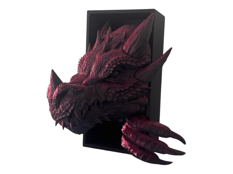 Dragon Book Nook : Fantasy Bookshelf Decor, ACOTAR Decor Fourth Wing Inspired image 9