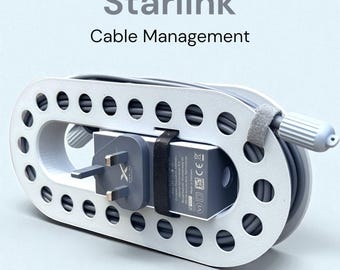 Starlink Mini Cable Reel: Compact Organizer + Protective End Caps