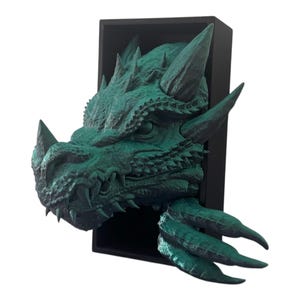 Dragon Book Nook : Fantasy Bookshelf Decor, ACOTAR Decor Fourth Wing Inspired image 8