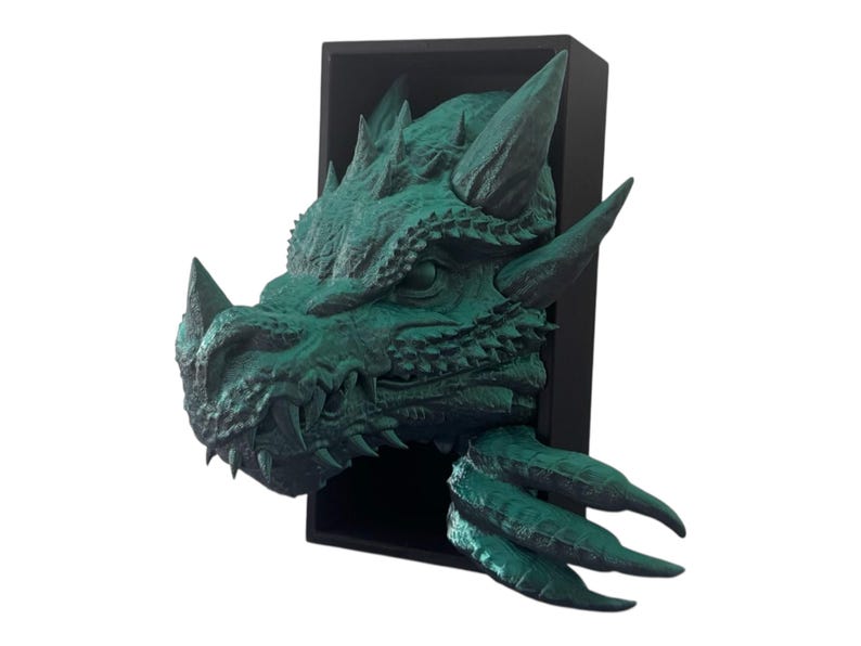 Dragon Book Nook : Fantasy Bookshelf Decor, ACOTAR Decor Fourth Wing Inspired image 8
