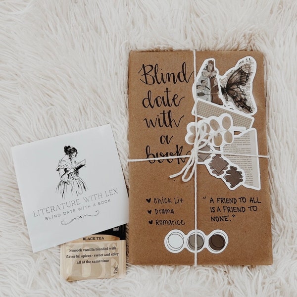 Blind Date With A Book | Surprise Book | Mystery Book | Gifts for Bookworms