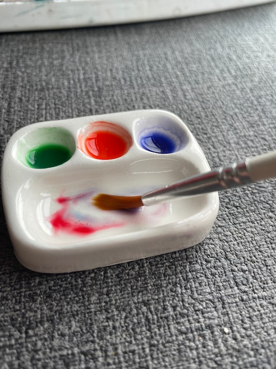 Buy Mini Artist Watercolor Ceramic Style Watercolor Artist Palette