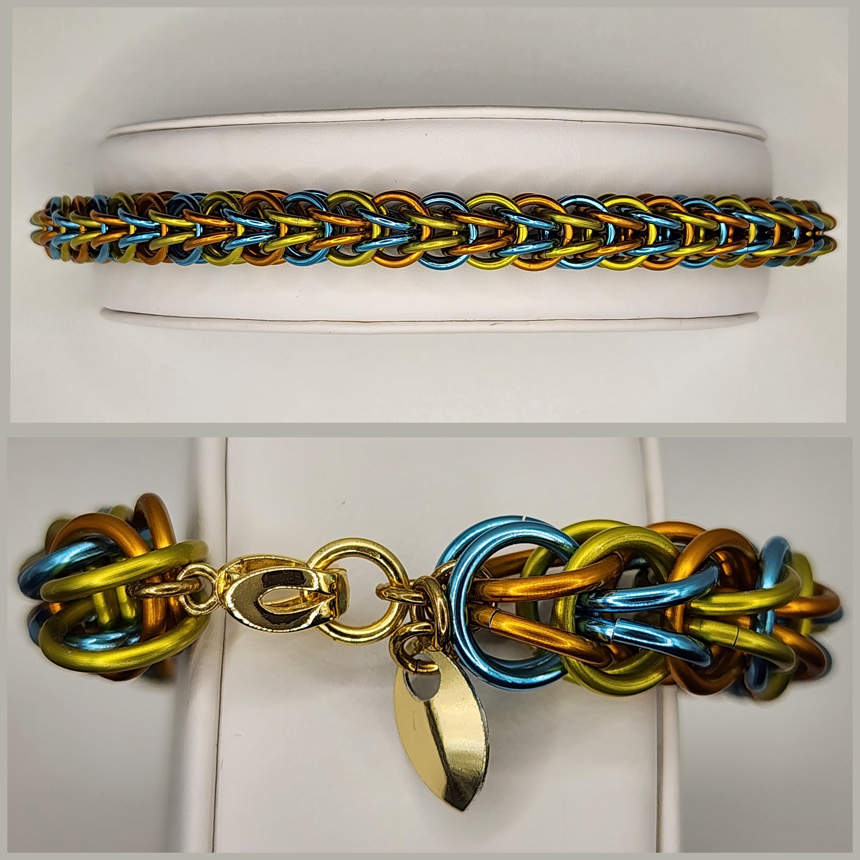 Avatar Theme Full Persian Chain Maille Bracelet - Etsy