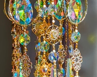 Celestial Light Crystal Suncatcher