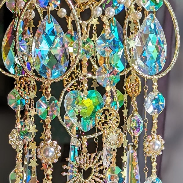 Celestial Lovely Crystal Suncatcher