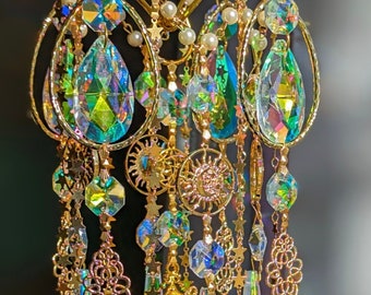 Celestial Light Crystal Suncatcher