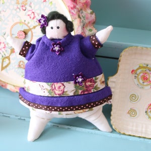 Cupcake Tilda Doll, Chubby Tilda Doll, Godmother Doll, Shabby Chic Doll, French Country Doll, Farmhouse Doll, Godmother Gift