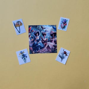 Juego de pegatinas de vinilo "C" de Garden Liations