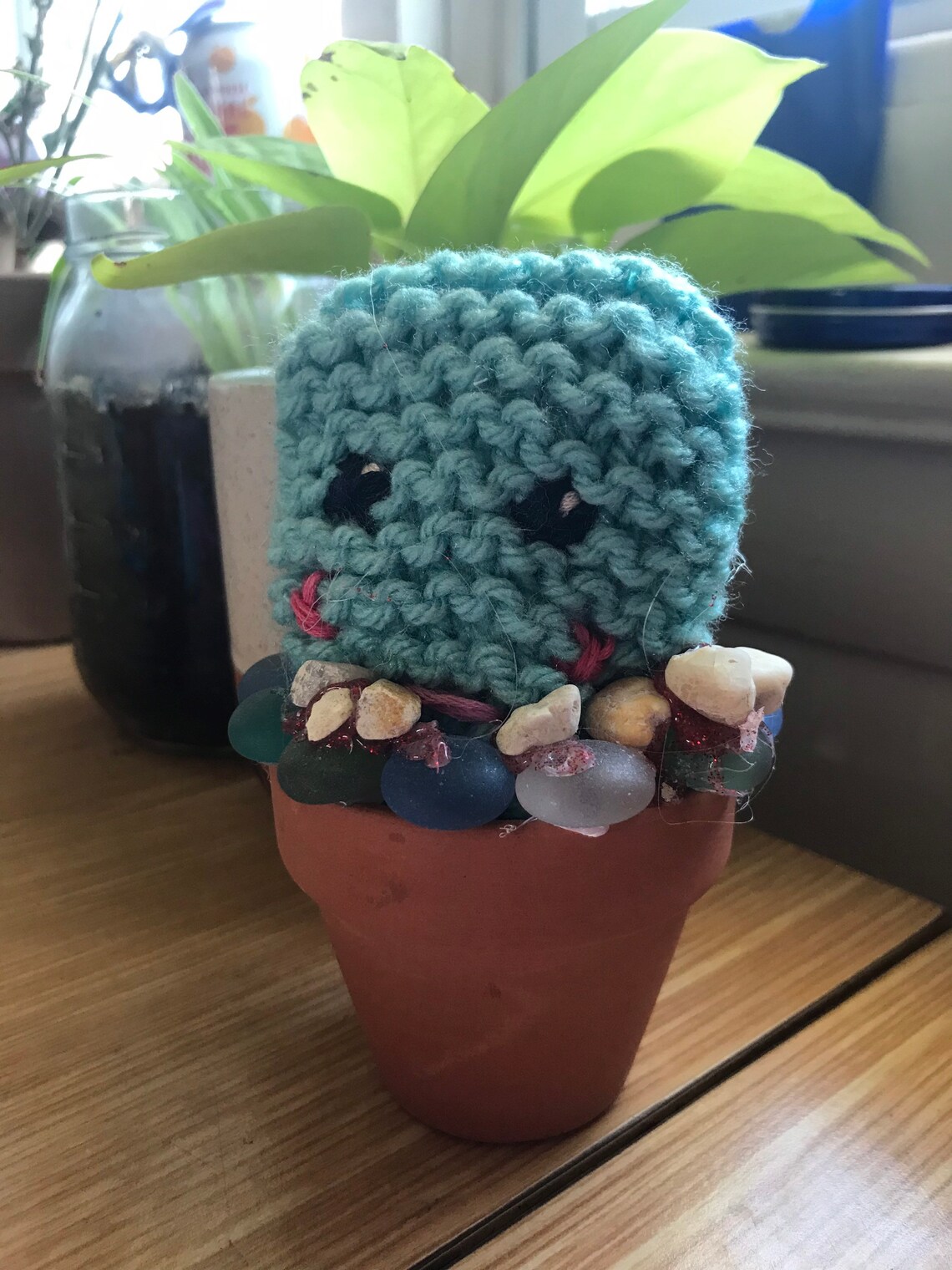 Lavender stuffed cactus | Etsy