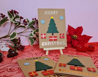 Christmas 3D cards | including envelope | Christmas Eve Folded Card