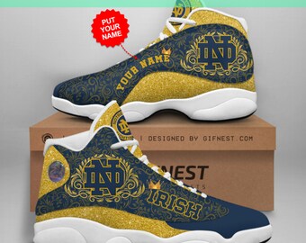 custom notre dame shoes