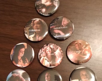 Firefly/Serenity button/pin or magnets - 9 people looking into the void