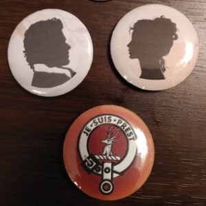 Outlander button/pin or magnets