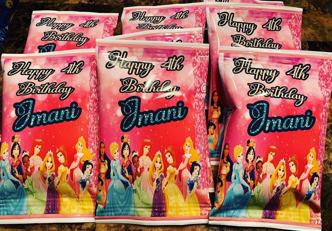 Custom Chip Bags Etsy