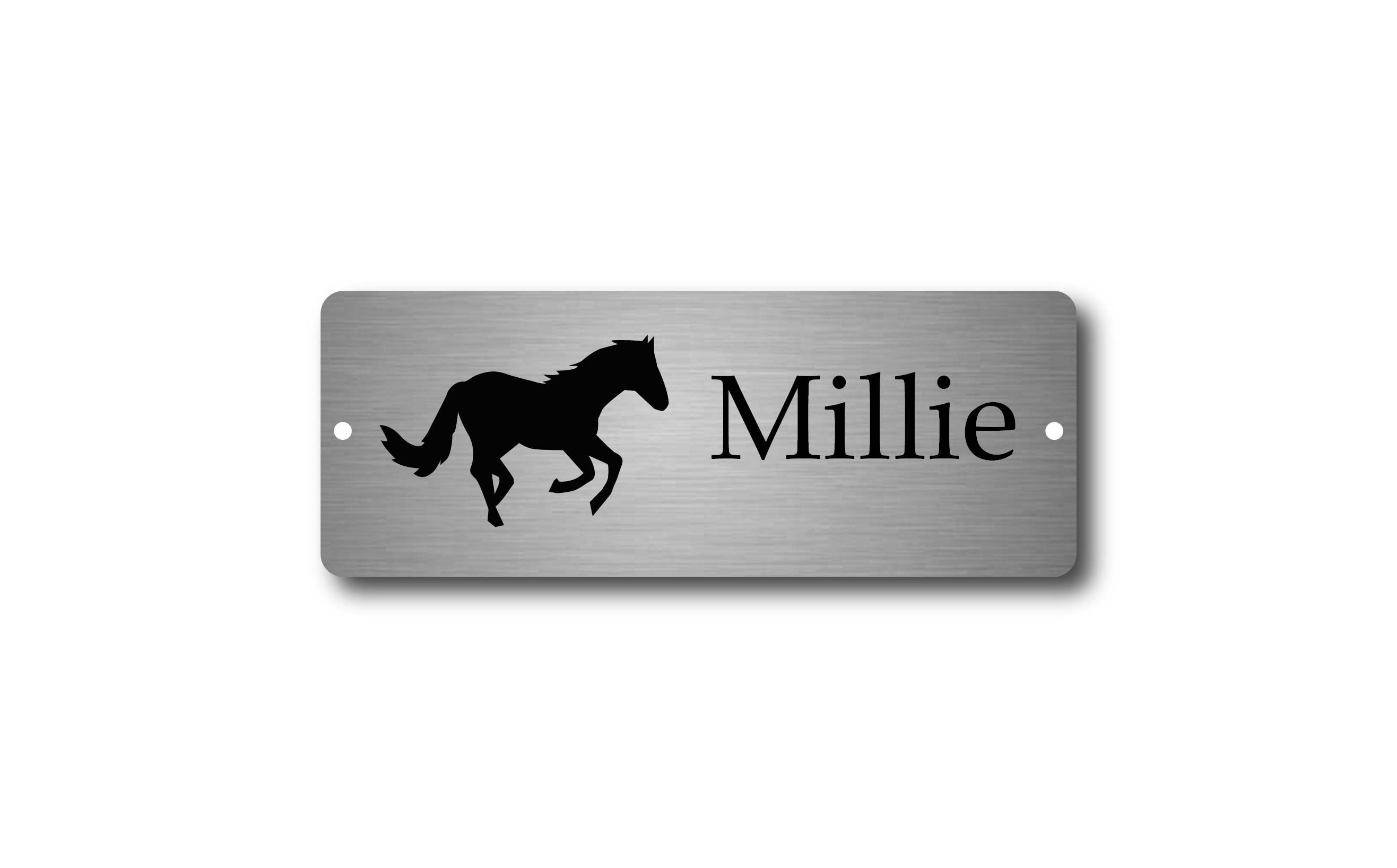 Porte clé bois gravure laser cheval personnalisé prénom, - Un grand marché