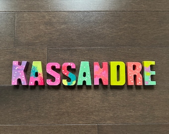Kids BIRTHDAY Crayons - Back To School - Crayon Name Set - Custom Alphabet Name Crayons in a Gift Box - Crayon Toy - Birthday Gift Kids