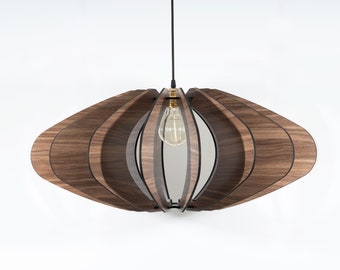 Wood Ceiling -  Pendant Lamp - Modern Pendant Lamp - Light Fixture