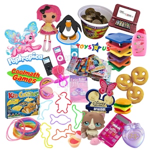 2000s Nostalgia PNG: Y2K Throwback Clipart (Digital Download)