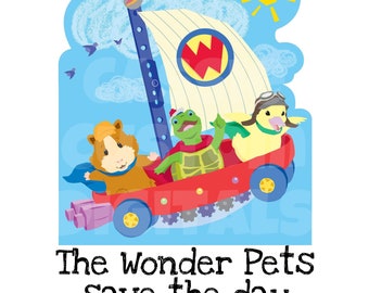 The Wonder Pets png for sublimation dtf digital download image 2000s nostalgia png trendy