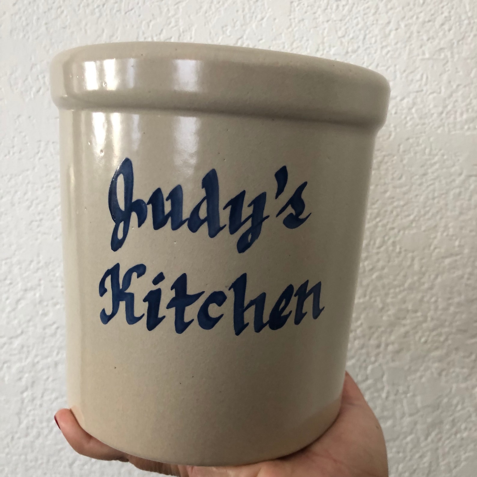 Vintage Roseville Ohio USA Pottery R.R.P. Co. 2 Qt. High jar Etsy