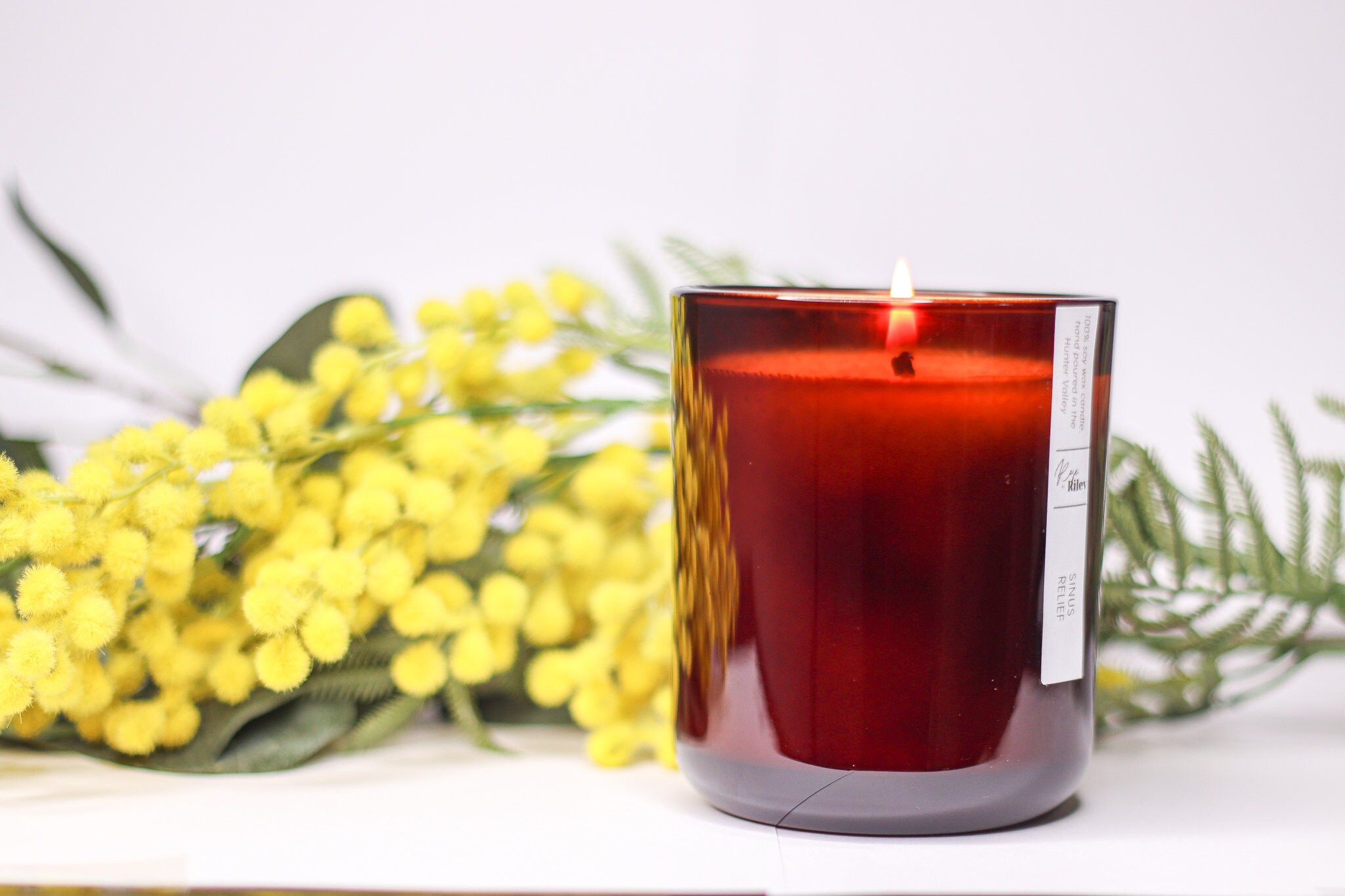 Sinus Relief Soy Wax Candle Large Etsy