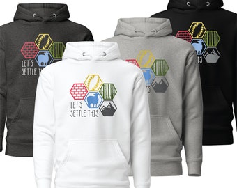 Catan: Laten we dit regelen - Zachte unisex hoodie