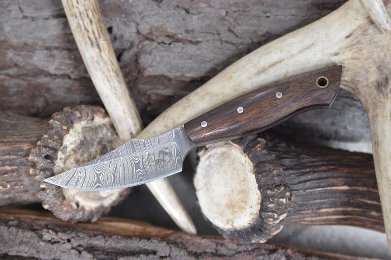 Knives Ranch Handmade Damascus Steel Full Tang Spear Knife Etsy