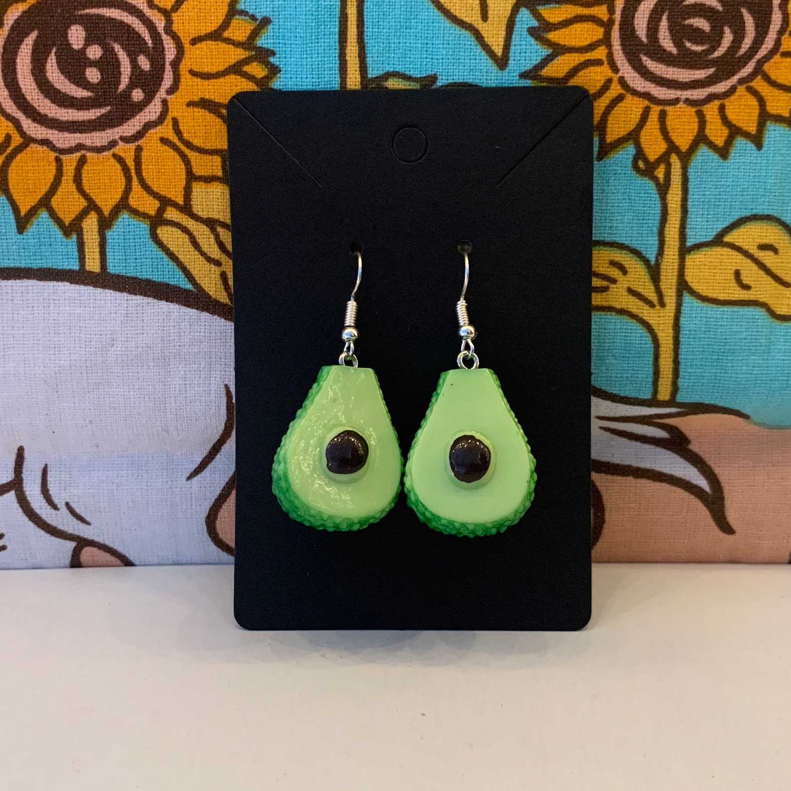 Avocado Novelty Earrings Etsy