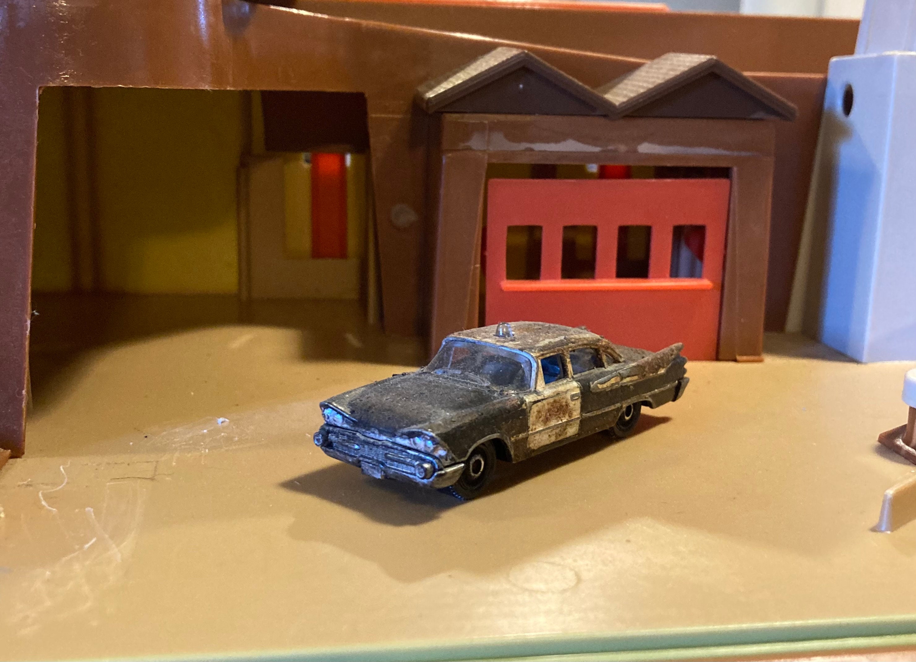 1959 Dodge Coronet Police Cruiser Rusted Out Matchbox Mod 1:64 Scale - Etsy