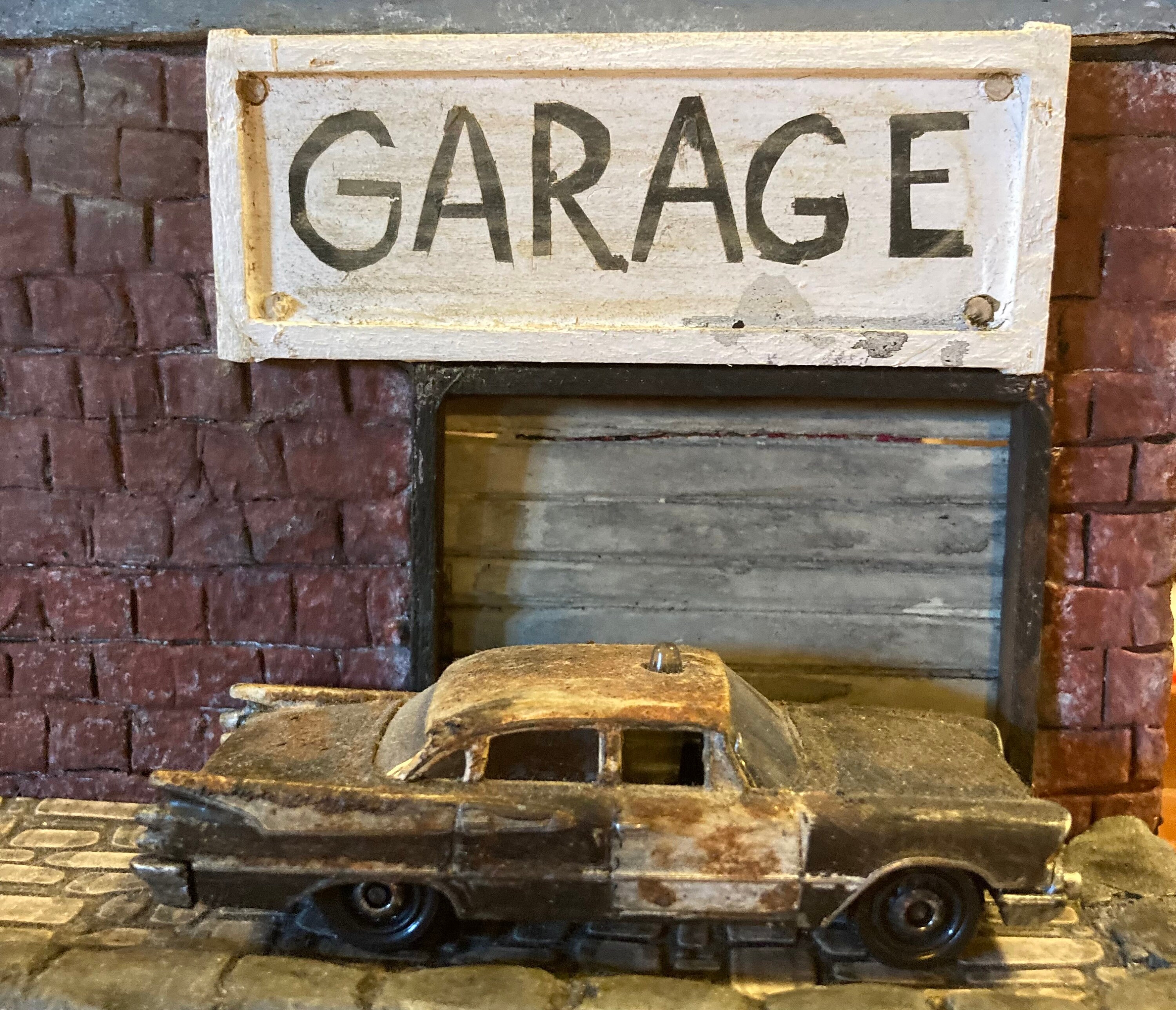 1959 Dodge Coronet Police Cruiser Rusted Out Matchbox Mod 1:64 Scale - Etsy