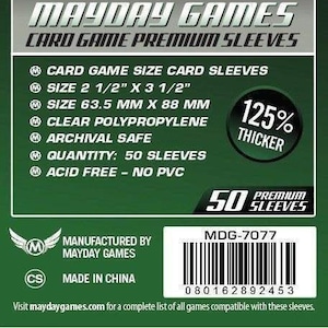63x88 card sleeves Everdell Card Sleeve Set main image 1