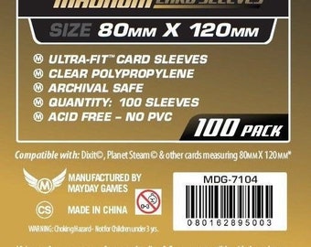 54x80 card sleeves Yucatan Compatible Card Sleeves main image 0