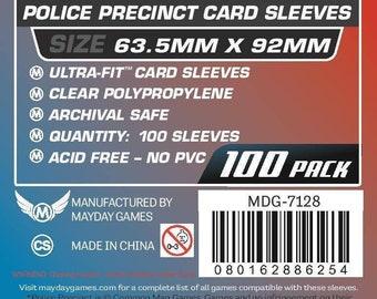 Police Precinct" Card Sleeves - Ultra Fit (63.5x92mm) (MDG-7128) - Etsy