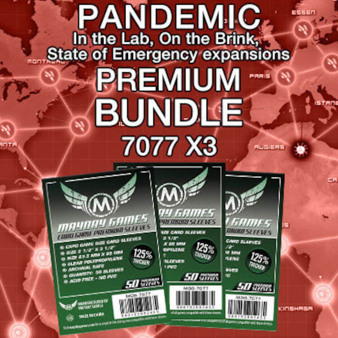 pandemic board game card sleeves Pandemic Expansion