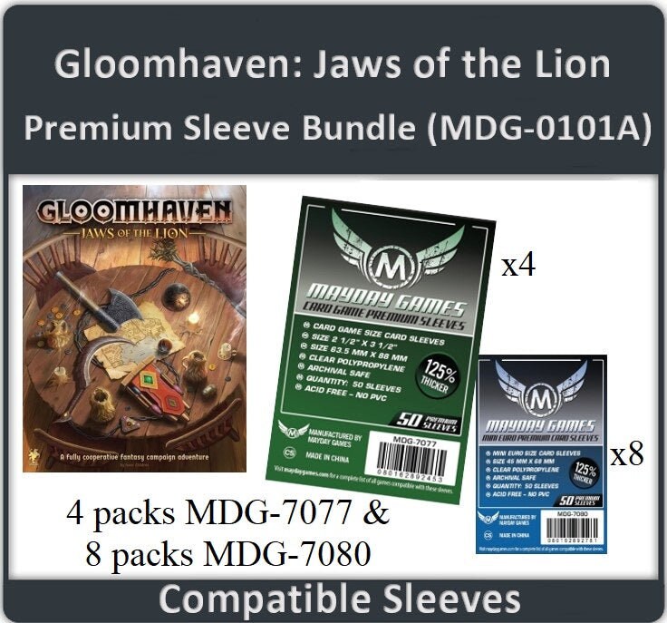 Gloomhaven Card Sleeves - Etsy