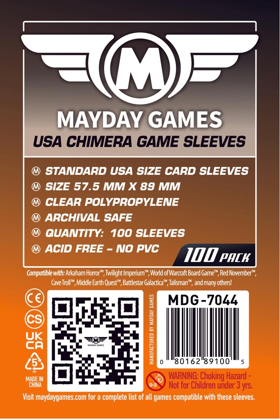 Standard American Board Game Sleeves Are Back in Stock - Fantasy Flight Games
