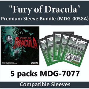 fury of dracula 4th edition card sleeves (4th ed) Twenty Sided Play in style at your next casual Are Fury of Dracula event