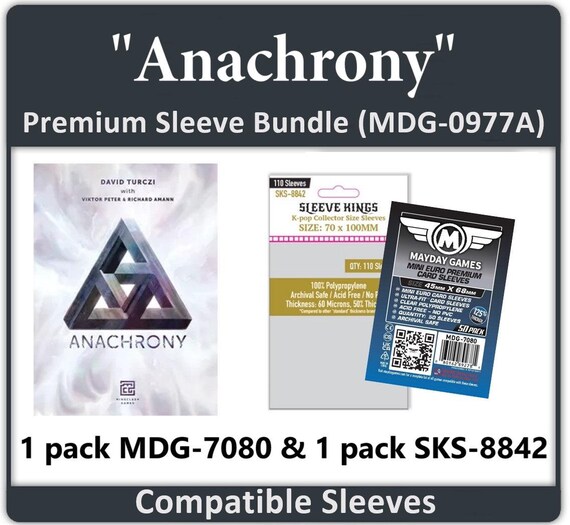 Anachrony" Compatible Card Sleeve Bundle Anachrony" Compatible Card Sleeve Bundle