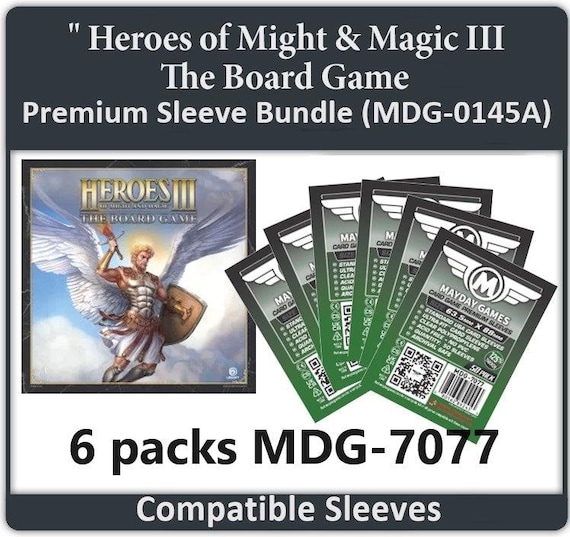board game card sleeves "Bloodborne: The Game" Compatible Sleeve Bundle (8801 X 3 + 8810 X 3 + 8814 X 1) 46 x 70 mm.Fits cards up to 44mm x 68mmAcid free and PVC free Square Card Sleeves