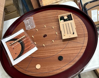 Mahogany Standard Edition Crokinole Board 2024