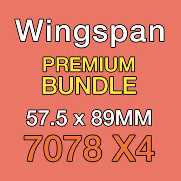 Wingspan Card Sleeves Etsy