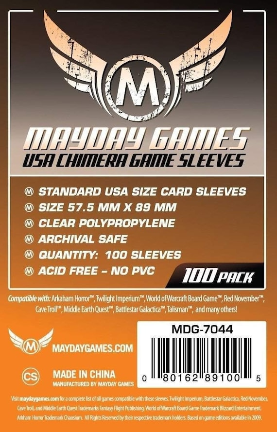 Standard USA Chimera Card Sleeves (57.5x89mm) (MDG-7044) - Etsy Standard USA Chimera Card Sleeves (57.5x89mm) (MDG-7044) - Etsy