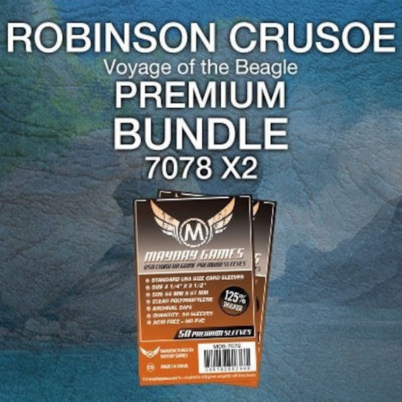 robinson crusoe card sleeves Robin Tarot Art Style One Piece Holographic Card Sleeves – Kado Supplies main image 1
