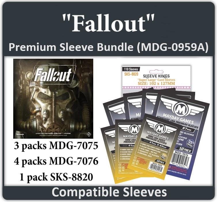 Fallout Card Sleeves - Etsy